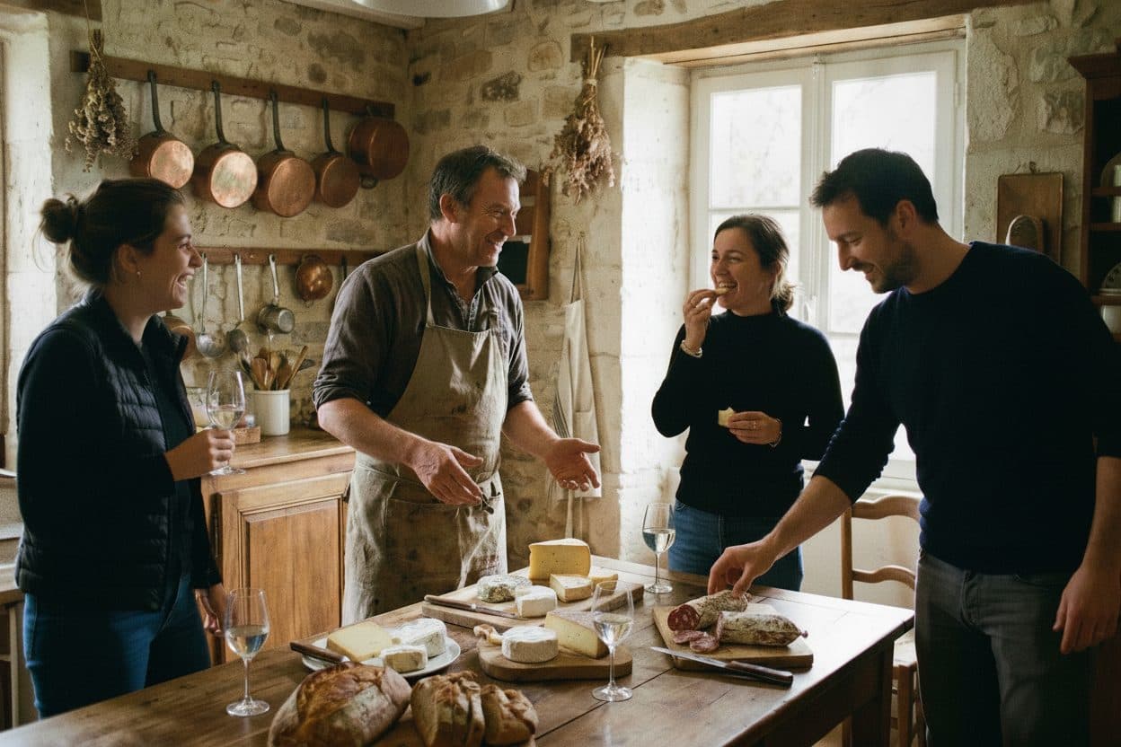 Dégustation de produits du terroir - ancrage local en séminaire
