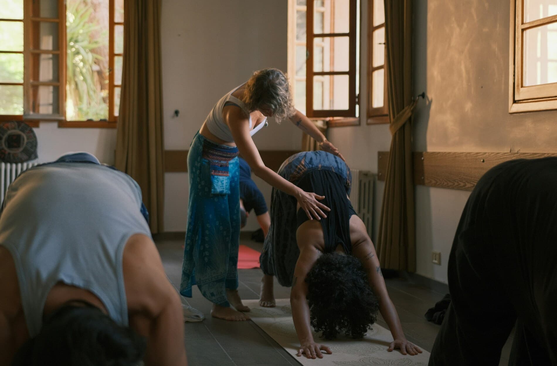 Yoga en château - activités sport & bien-être en séminaire