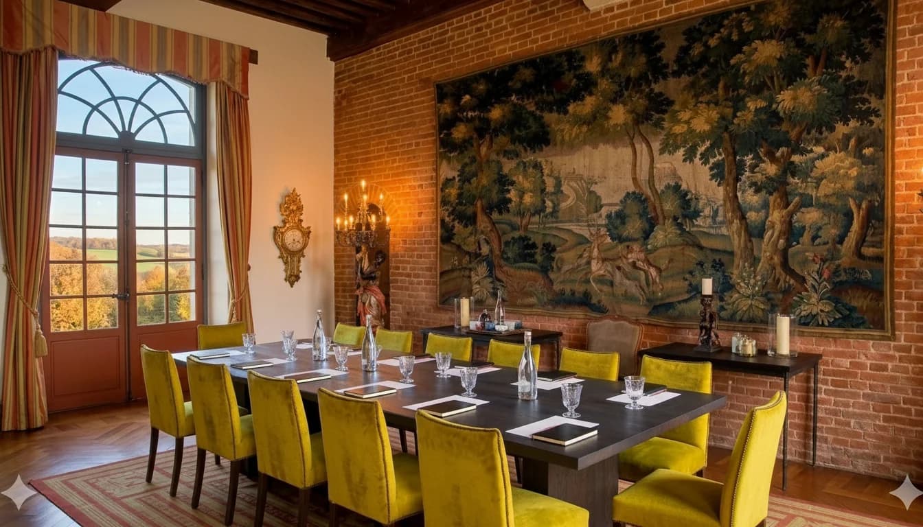 Intérieur Château d'Hannaches