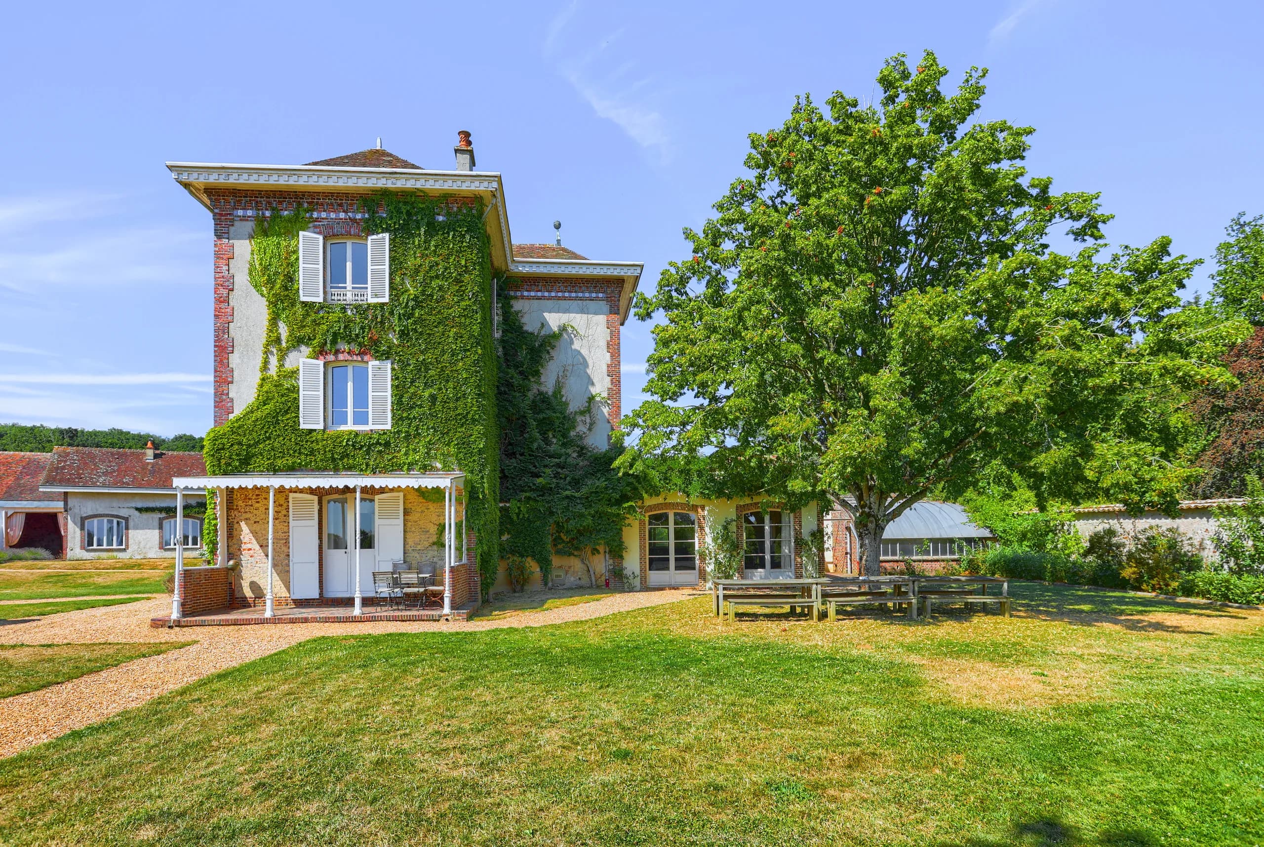 Domaine de Vaumonteuil - vue principale