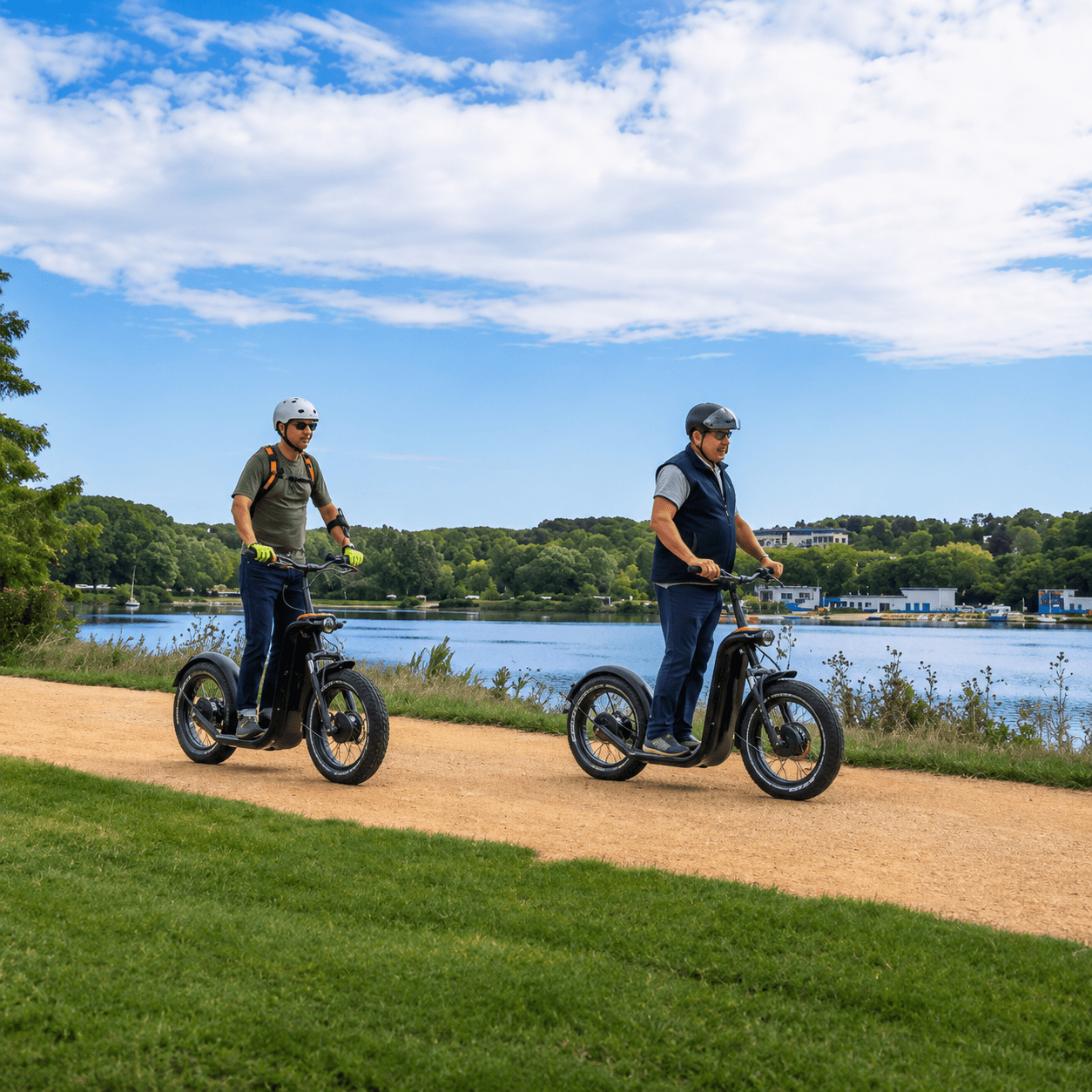 Quad et trottinette