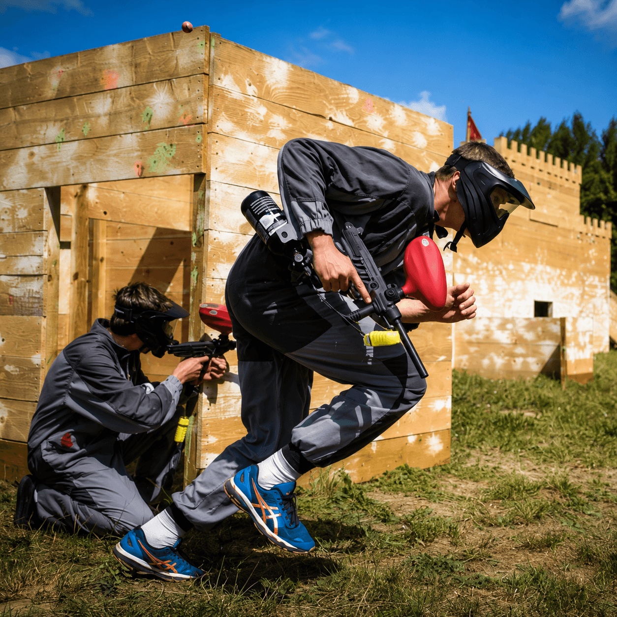 Paintball ou laser game